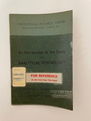 Seller image for An Introduction to the Study of Analytical Psychology for sale by BookEnds Bookstore & Curiosities