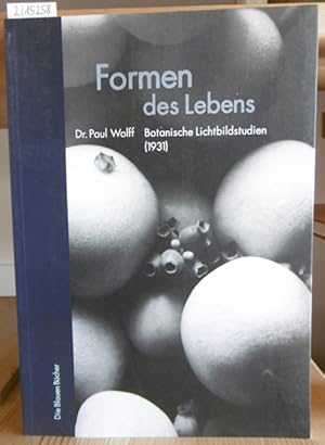 Bild des Verkufers fr Formen des Lebens. Botanische Lichbildstudien. Neudruck der Erstausgabe 1931 nebst Materialien zur Editionsgeschichte bearbeitet von Hans-Curt Kster. Mit einem einfhrenden Essay von Rainer Stamm. Hrsg. von der Albertina, Wien. zum Verkauf von Versandantiquariat Trffelschwein