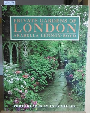 Bild des Verkufers fr Private Gardens of London. zum Verkauf von Versandantiquariat Trffelschwein