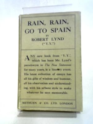 Bild des Verkufers fr Rain, Rain, Go to Spain. zum Verkauf von World of Rare Books