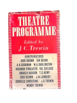 Imagen del vendedor de Theatre Programme a la venta por World of Rare Books