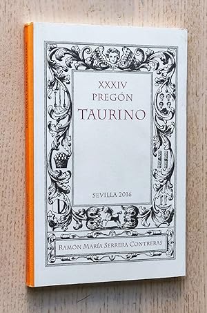 Imagen del vendedor de XXXIV PREGN TAURINO. Sevilla, 2016 a la venta por MINTAKA Libros