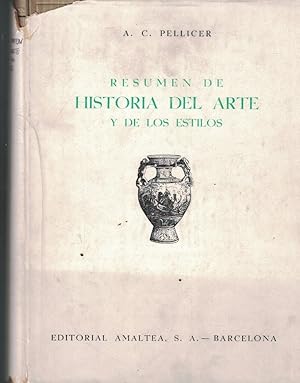 Seller image for RESUMEN DE HISTORIA DEL ARTE Y DE LOS ESTILOS for sale by Librera Torren de Rueda