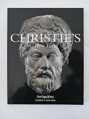 Christie's Antiquities. New York. TUESDAY 8 JUNE 2004. CATALOGUE