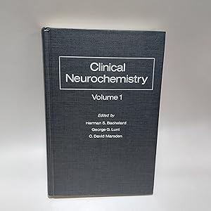 Immagine del venditore per Clinical Neurochemistry: v. 1 venduto da Cambridge Rare Books