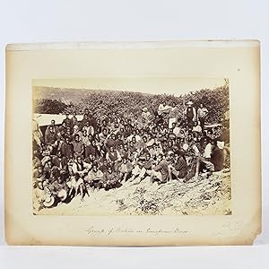 Original Late 19th Century Albumin Prints of Natal - Zulu Group and The Bluff