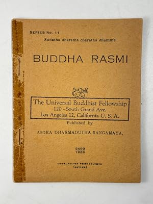 Immagine del venditore per Sunatha dharetha charatha dhamme Series No. 11 ~ Buddha Rasmi venduto da BookEnds Bookstore & Curiosities