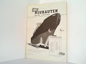 Bild des Verkufers fr Die Neubauten - New Ships. Heft 8 / Ausgabe August 1956. Ergnzung: ,,Die deutsche Handelsflotte 1955". zum Verkauf von Antiquariat Ehbrecht - Preis inkl. MwSt.