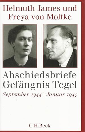 Bild des Verkufers fr Abschiedsbriefe Gefngnis Tegel. September 1944 - Januar 1945. Hrsg. von Helmuth Caspar von Moltke und Ulrike von Moltke. zum Verkauf von Lewitz Antiquariat