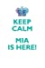 Seller image for Keep Calm, MIA Is Here Affirmations Workbook Positive Affirmations Workbook Includes: Mentoring Questions, Guidance, Supporting You [Soft Cover ] for sale by booksXpress