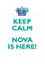 Seller image for Keep Calm, Nova Is Here Affirmations Workbook Positive Affirmations Workbook Includes: Mentoring Questions, Guidance, Supporting You [Soft Cover ] for sale by booksXpress