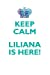 Seller image for Keep Calm, Liliana Is Here Affirmations Workbook Positive Affirmations Workbook Includes: Mentoring Questions, Guidance, Supporting You [Soft Cover ] for sale by booksXpress