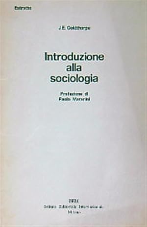 Seller image for Introduzione alla sociologia. Estratto for sale by Librodifaccia