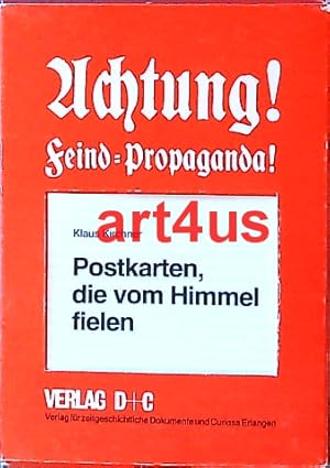 Seller image for Achtung! Feind-Propaganda! : Postkarten, die vom Himmel fielen ; 24 Kriegsflugbltter im Postkartenformat for sale by art4us - Antiquariat