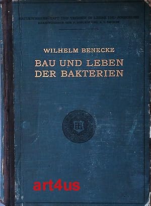 Bild des Verkufers fr Bau und Leben der Bakterien : Naturwissenschaft und Rechnik in Lehre und Forschung. zum Verkauf von art4us - Antiquariat