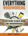 Seller image for Everything Woodworking: A Fun Word Search Book for Woodworkers [Soft Cover ] for sale by booksXpress