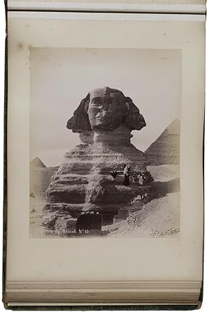 [Album containing photographs of Australia, Egypt and France].[ca. 1895]. Oblong folio (28 x 39 c...