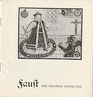 Image du vendeur pour Programmheft Johann Wolfgang von Goethe FAUST Premiere 14. April 1968 Spielzeit 1967 / 68 Heft 22 mis en vente par Programmhefte24 Schauspiel und Musiktheater der letzten 150 Jahre