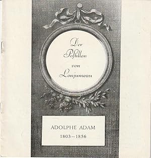 Seller image for Programmheft Adolphe Charles Adam DER POSTILLON VON LONJUMEAU Premiere 17. April 1966 Spielzeit 1965 / 66 Heft 22 for sale by Programmhefte24 Schauspiel und Musiktheater der letzten 150 Jahre