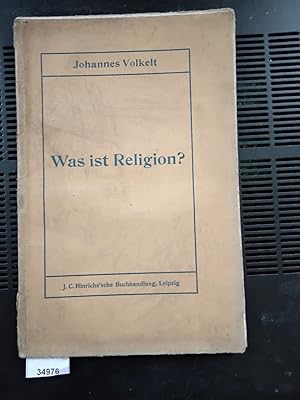 Bild des Verkufers fr Was ist Religion? zum Verkauf von Windau Antiquariat