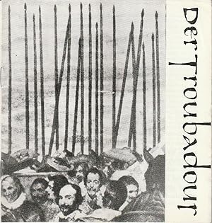 Seller image for Programmheft Giuseppe Verdi DER TROUBADOUR Premiere 19. November 1967 Spielzeit 1967 / 68 for sale by Programmhefte24 Schauspiel und Musiktheater der letzten 150 Jahre