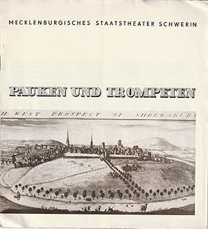 Bild des Verkufers fr Programmheft George Farquhar PAUKEN UND TROMPETEN Premiere 1. April 1962 Spielzeit 1961 / 62 Heft 15 zum Verkauf von Programmhefte24 Schauspiel und Musiktheater der letzten 150 Jahre