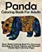 Seller image for Panda Coloring Book For Adults: Stress Relief Coloring Book For Grown-ups Including 40 Paisly, Henna and Mandala Panda Bear Coloring Pages [Soft Cover ] for sale by booksXpress