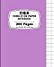 Immagine del venditore per Fang Zi Ge Paper Purple Pastel: 8" x 10" (20.32 x 25.4 cm), 200 page version,Chinese Writing Practice Notebook, For Study and Calligraphy [Soft Cover ] venduto da booksXpress