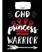 Seller image for CHD Princess Warrior Composition Book for Kids: Wide Ruled Notebook for School & Journaling [Soft Cover ] for sale by booksXpress