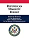 Seller image for Republican Minority Report: Report Of Evidence In The Democrats' Impeachment Inquiry In The House Of Representatives [Soft Cover ] for sale by booksXpress