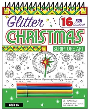 Bild des Verkufers fr Glitter Christmas Scripture Art: 16 Fun Designs [Soft Cover ] zum Verkauf von booksXpress