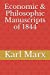 Bild des Verkufers fr Economic & Philosophic Manuscripts of 1844 [Soft Cover ] zum Verkauf von booksXpress