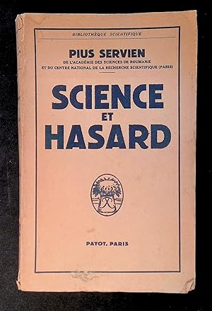 Image du vendeur pour Science et Hasard mis en vente par LibrairieLaLettre2
