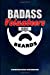Seller image for Badass Volunteers Have Beards: Composition Notebook, Funny Sarcastic Birthday Journal for Bad Ass Bearded Men to write on [Soft Cover ] for sale by booksXpress