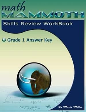 Seller image for Math Mammoth Grade 1 Skills Review Workbook Answer Key by Miller, Dr Maria [Paperback ] for sale by booksXpress