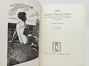 Bild des Verkufers fr The Lone Swallows and Other Essays of Boyhood and Youth. zum Verkauf von ROBIN SUMMERS BOOKS LTD