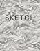 Seller image for Sketch - Art Sketch Book / Gray and White Marble Cover: (8 x 11) Blank Paper Sketchbook, 100 Pages, Durable Matte Cover [Soft Cover ] for sale by booksXpress