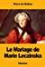 Seller image for Le Mariage de Marie Leczinska (French Edition) [Soft Cover ] for sale by booksXpress