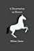 Seller image for A Dissertation on Horses [Soft Cover ] for sale by booksXpress