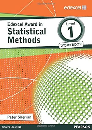 Imagen del vendedor de Edexcel Award in Statistical Methods Level 1 Workbook (Edexcel Maths Awards) [Soft Cover ] a la venta por booksXpress