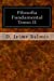 Imagen del vendedor de Filosofia Fundamental Tomo II [Soft Cover ] a la venta por booksXpress