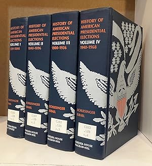 Seller image for History of American Presidential Elections, 1789-1968 (4 volume set) for sale by Turgid Tomes