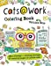 Image du vendeur pour Cats@Work Coloring Book Vol. 1: Coloring Therapy + Office Therapy In One (Volume 1) [Soft Cover ] mis en vente par booksXpress