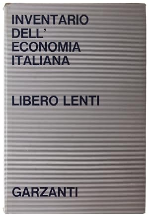 Immagine del venditore per INVENTARIO DELL'ECONOMIA ITALIANA.: venduto da Bergoglio Libri d'Epoca