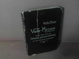 Seller image for Vade-Mecum for the Use of Officers and Intrepeters in the Present Campaign - French & English - Technical & Military Terms. for sale by Antiquariat Deinbacher