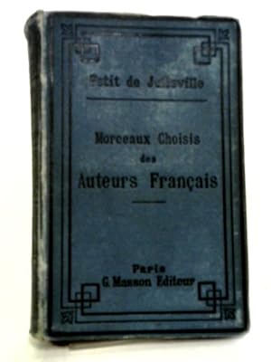 Image du vendeur pour Des Auteurs Francais mis en vente par World of Rare Books