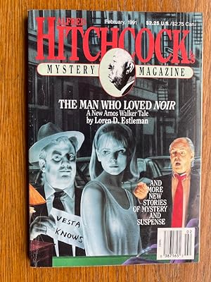 Image du vendeur pour Alfred Hitchcock's Mystery Magazine February 1991 mis en vente par Scene of the Crime, ABAC, IOBA