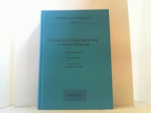 Imagen del vendedor de Die deutsche Seekriegsleitung im Ersten Weltkrieg. Dokumentation. Vierter Band. a la venta por Antiquariat Uwe Berg