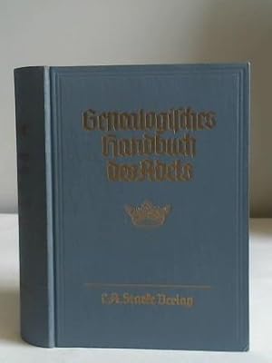 Bild des Verkufers fr Genealogisches Handbuch des Adels zum Verkauf von Celler Versandantiquariat