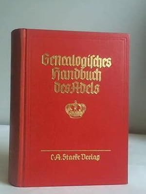 Bild des Verkufers fr Genealogisches Handbuch des Adels zum Verkauf von Celler Versandantiquariat